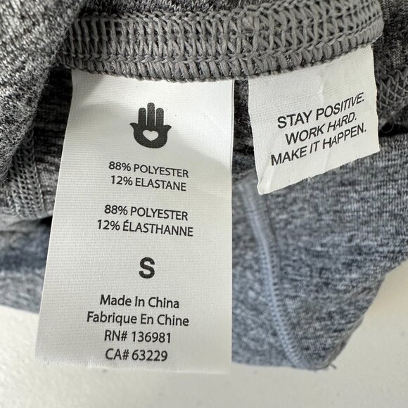 Spiritual Gangster Flared Pull on Leggings Pants Gray Small - Picture 5 of 9